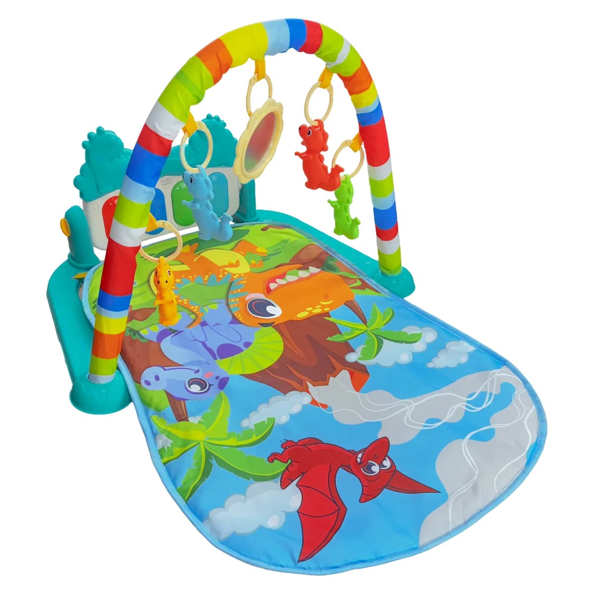 Tapete de Atividades Piano Play Funny Dino Maxi Baby